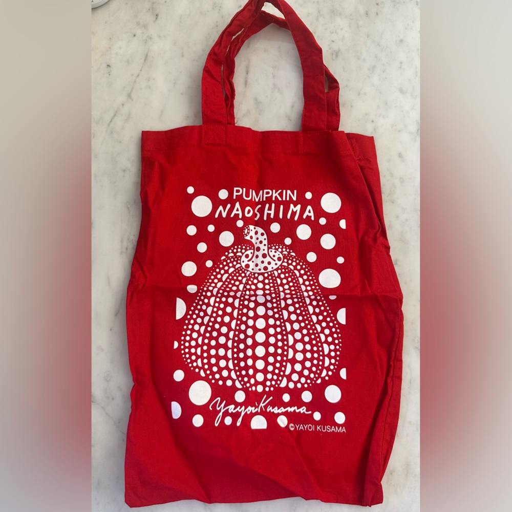 Yayoi Kusama Naoshima mini Tote Bag